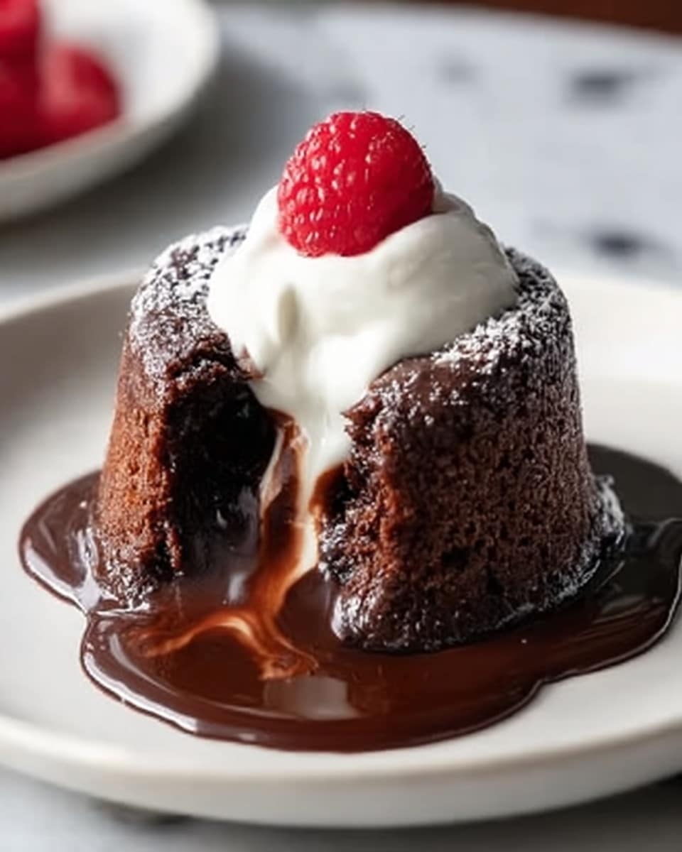 Decadent Chocolate Lava Cake Recipe - Recipe Image
