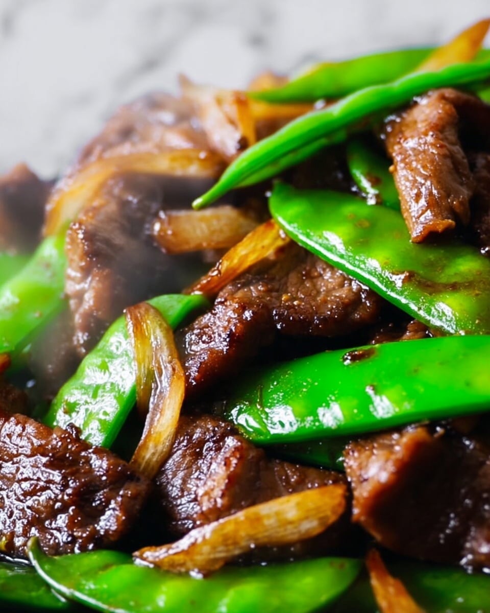 Asian Beef with Mushrooms and Snow Peas: An Amazing Ultimate Stir-Fry Recipe - Recipe Image