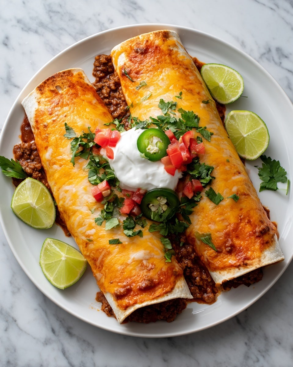 Ground Turkey Black Bean Enchiladas Recipe - Recipe Image