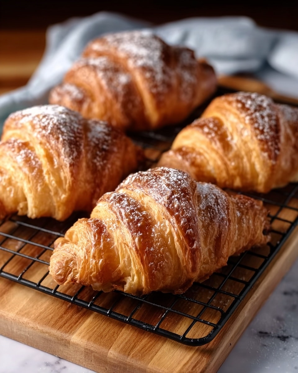Air Fryer Nutella & Chocolate Croissants Recipe - Recipe Image