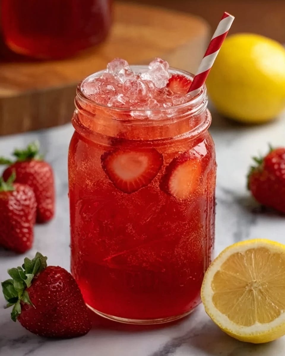 State Fair Strawberry Lemonade Recipe - Recipe Image