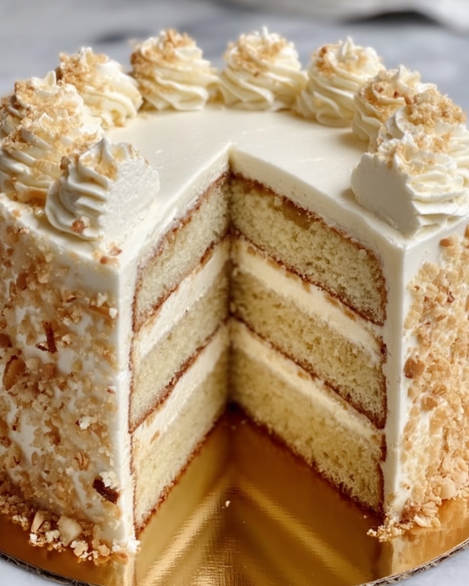 White German Chocolate Cake Recipe - Recipe Image