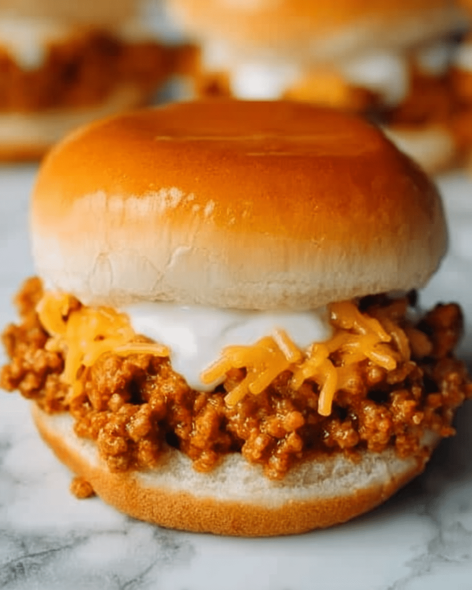 Cajun Chicken Sloppy Joes Recipe - Recipe Image