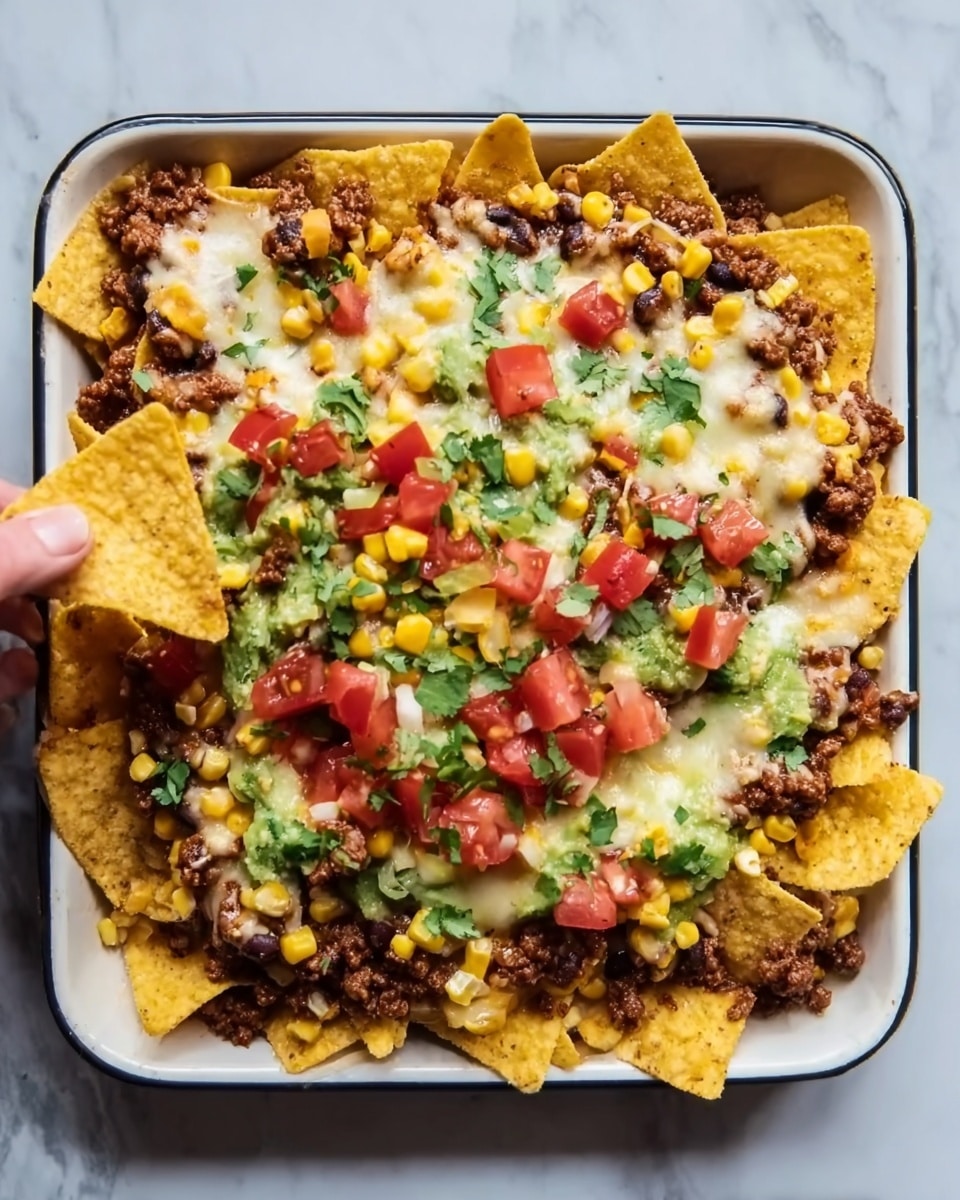 Birria Street Corn Nachos Recipe - Recipe Image