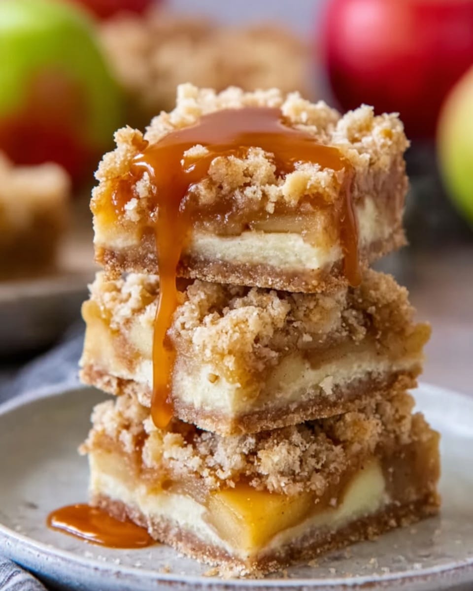 Caramel Apple Bars Recipe - Recipe Image