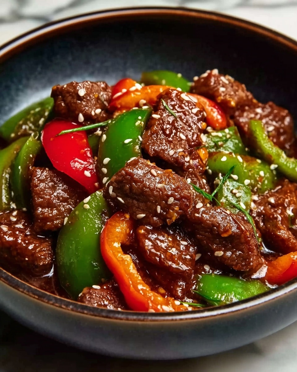 Pepper Steak in a Crock Pot Recipe - Recipe Image