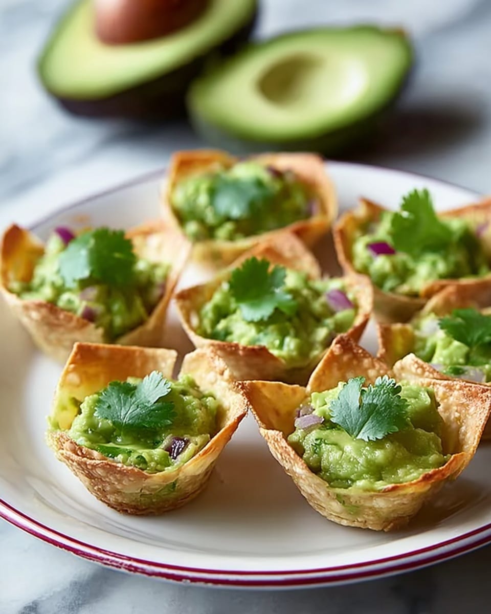 Guacamole Cups Recipe - Recipe Image