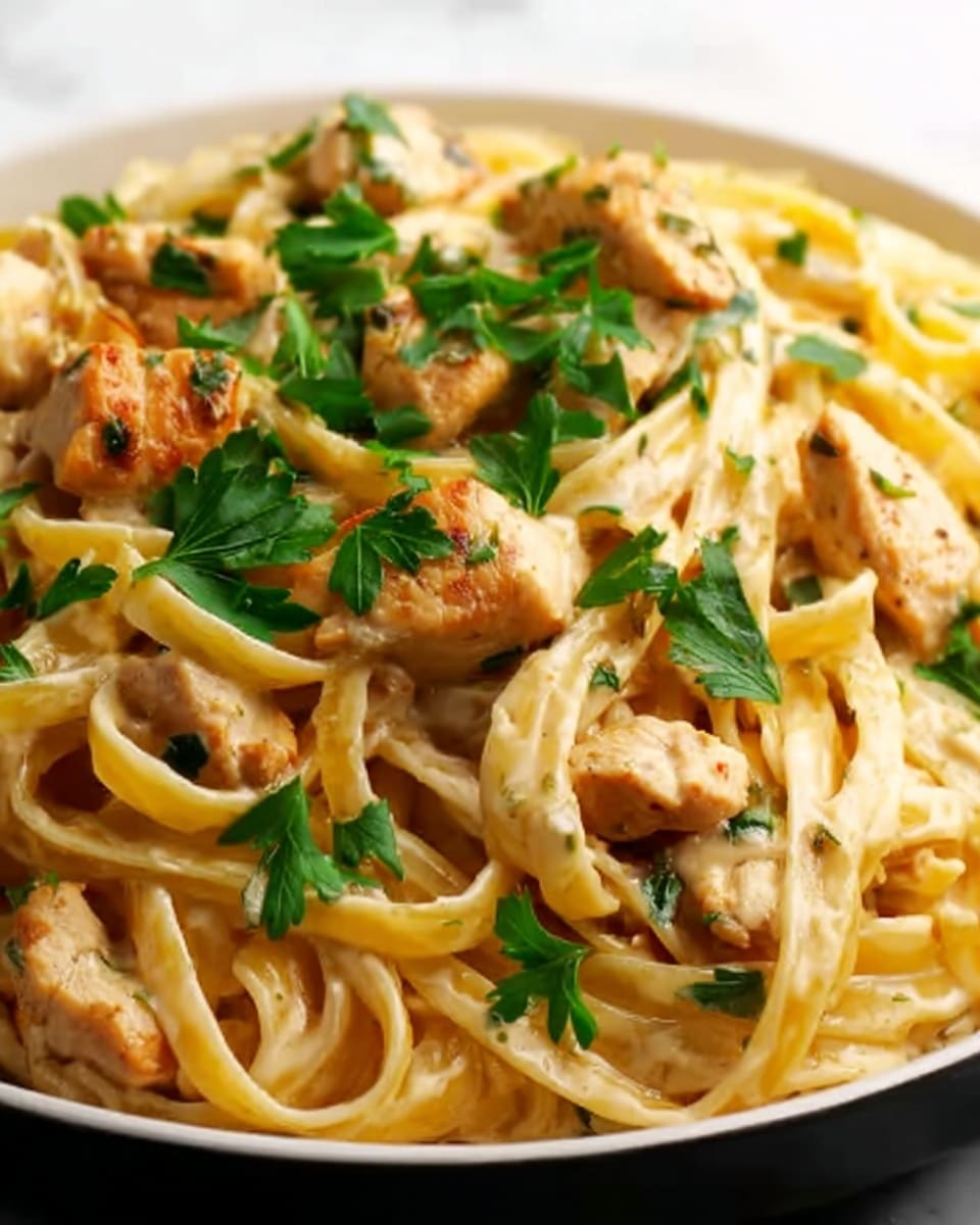 Cowboy Butter Chicken Linguine Recipe - Recipe Image
