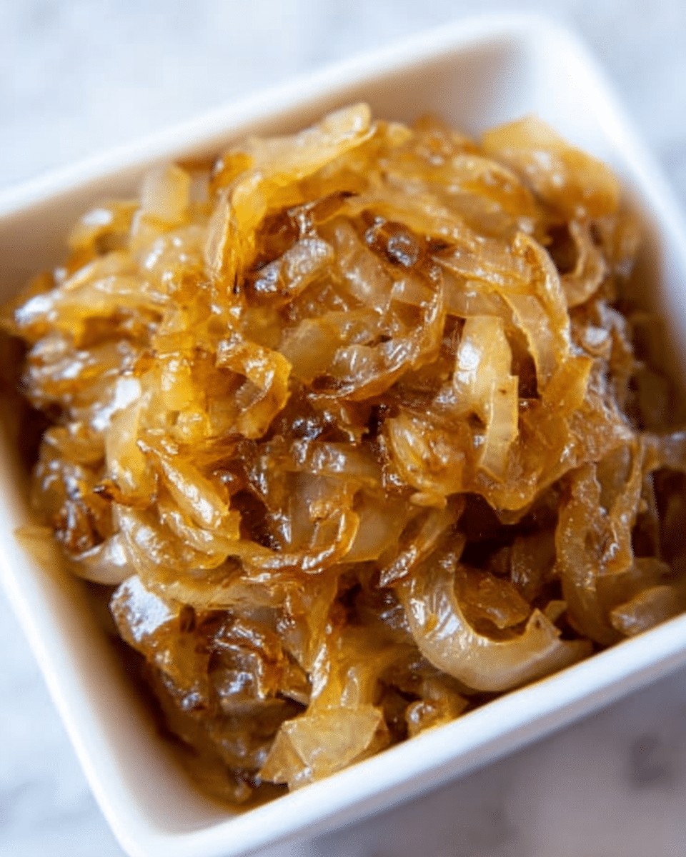 Crock-Pot Caramelized Onions Recipe - Recipe Image