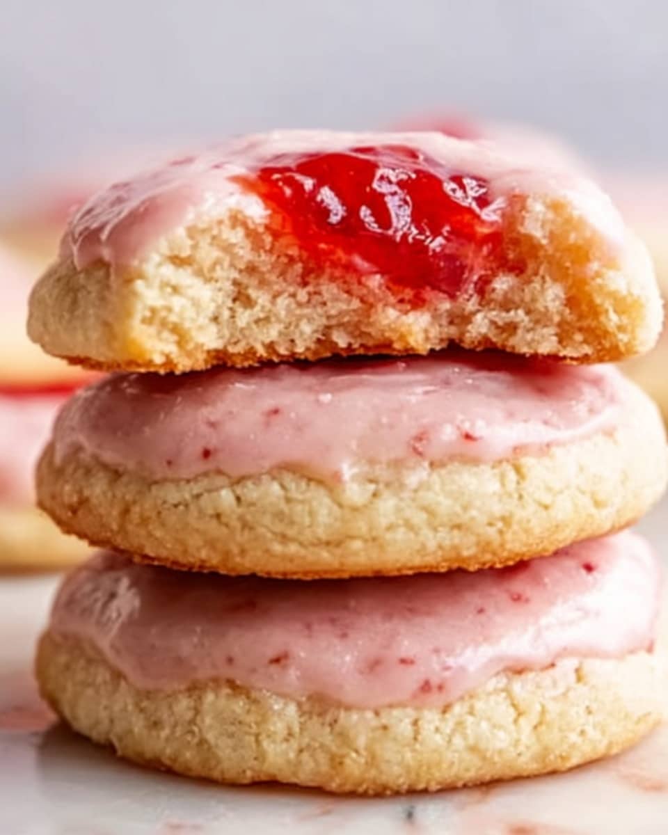 Strawberry Lemonade Cake Mix Cookies Recipe - Recipe Image