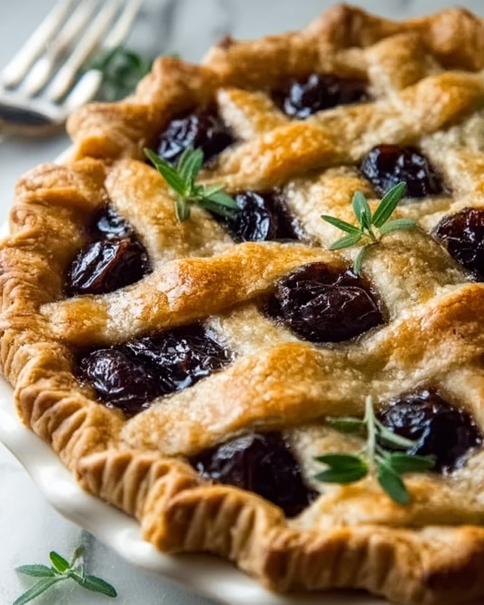 Old-Fashioned Raisin Pie Recipe - Recipe Image