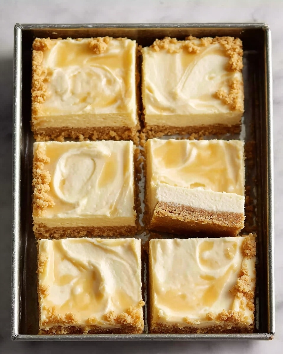 No Bake Cheesecake Bars Recipe - Recipe Image