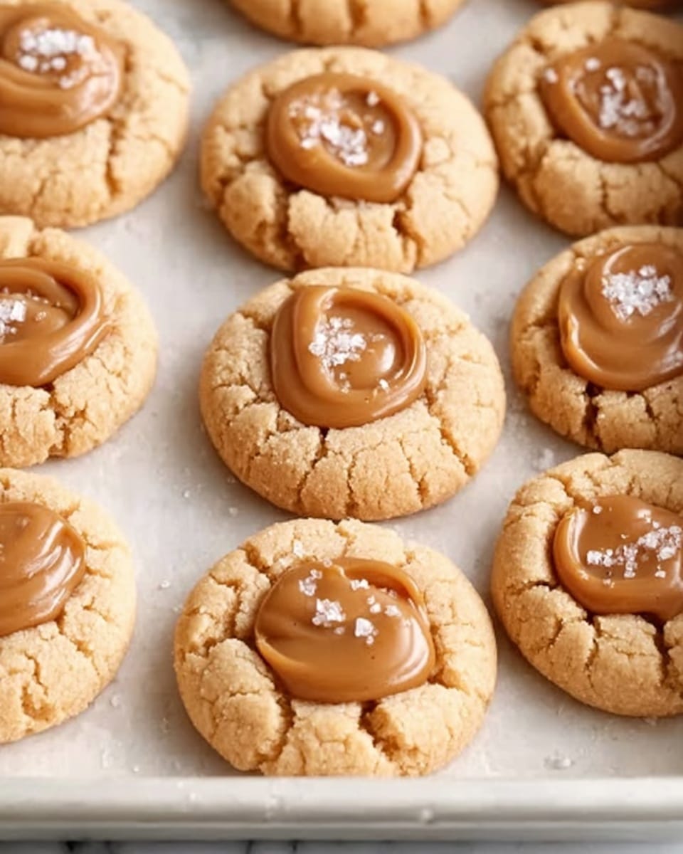 Salted Caramel Sugar Cookies Recipe - Recipe Image
