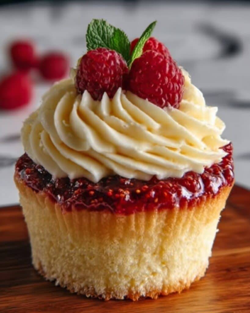 Luscious Lemon Raspberry Swirl Cheesecake Cups Recipe