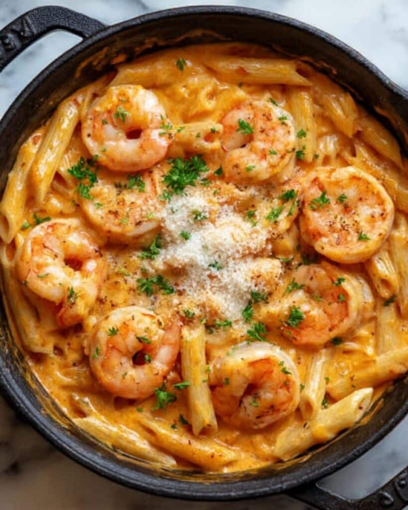 Creamy Cajun Shrimp Pasta Recipe