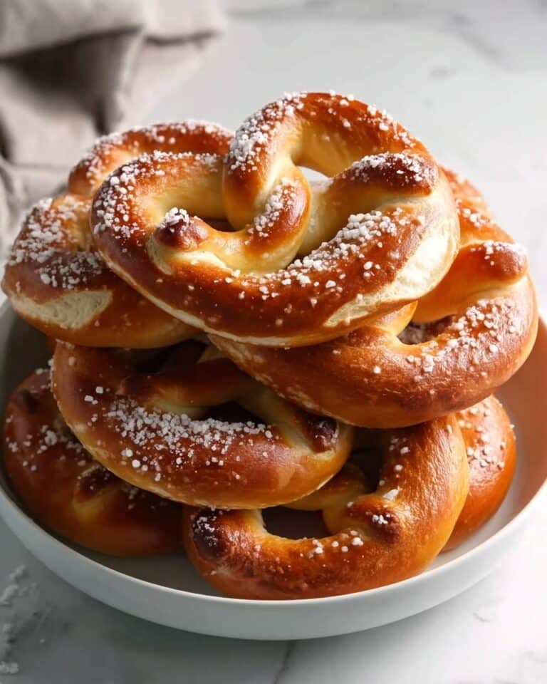 Buttery Soft Pretzels Recipe