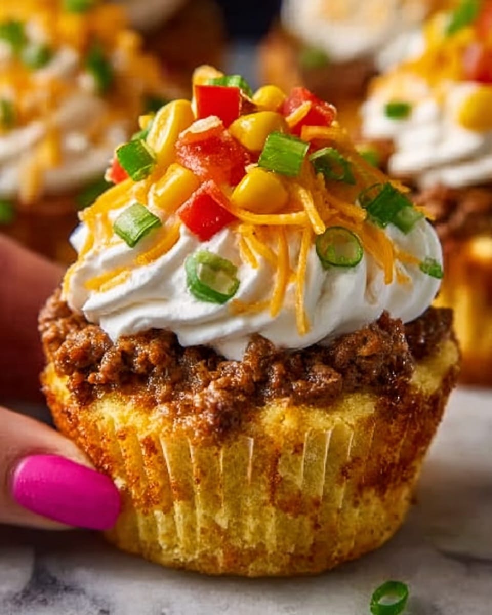 Taco Cupcakes Recipe