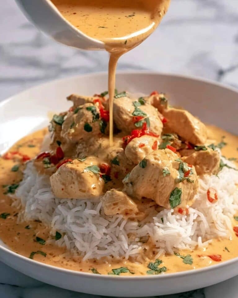 Creamy Paprika Chicken with Tender Rice in a Velvety Sauce Recipe