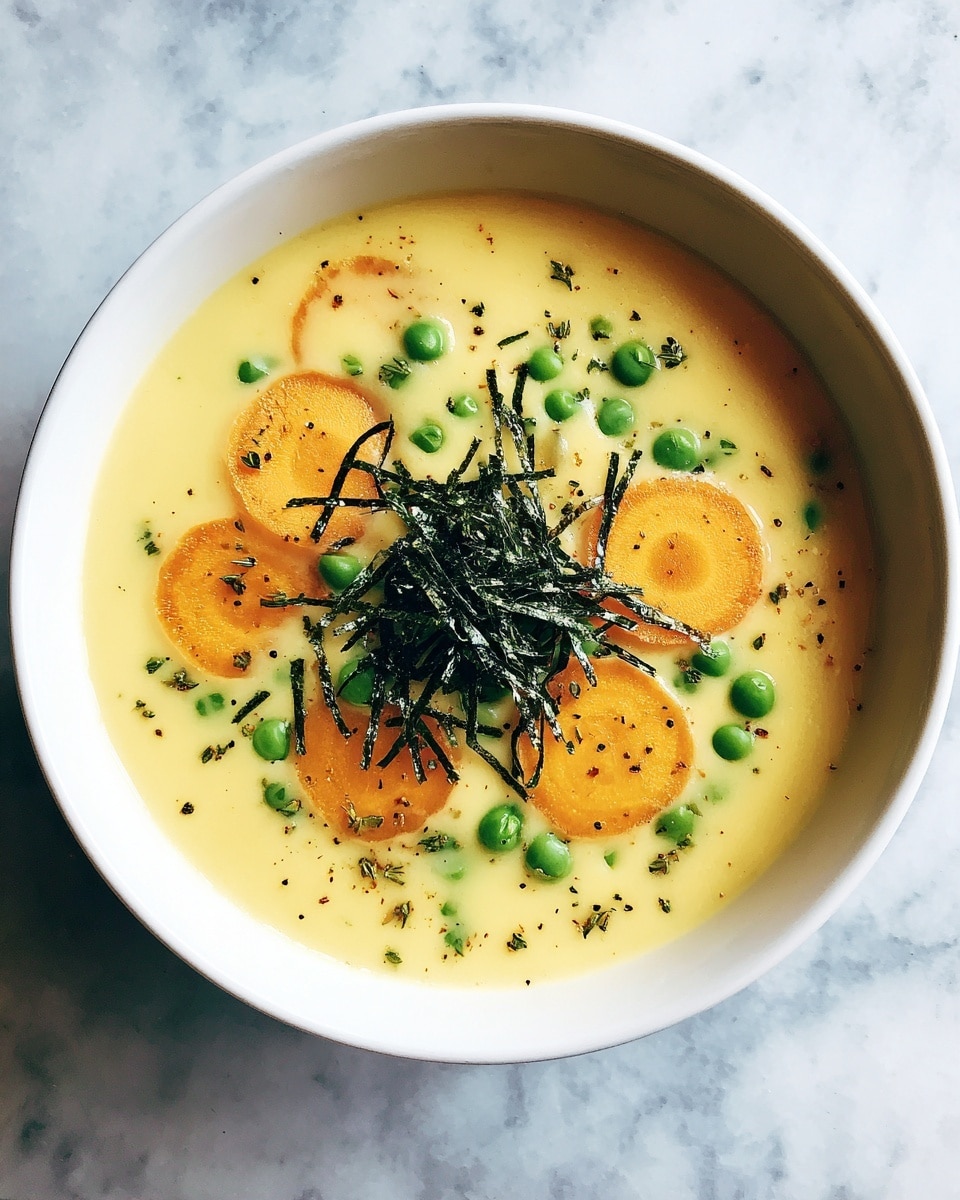 Chawanmushi: A Delicate Japanese Steamed Egg Custard Recipe - Recipe Image