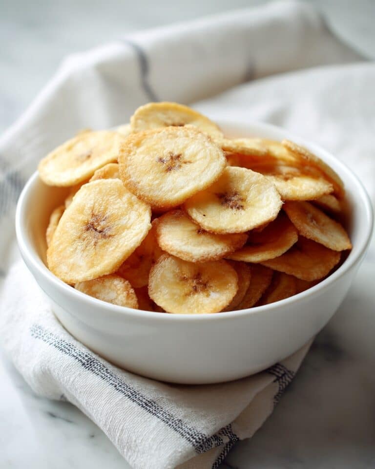 Cinnamon-Sugar Air Fryer Banana Chips Recipe