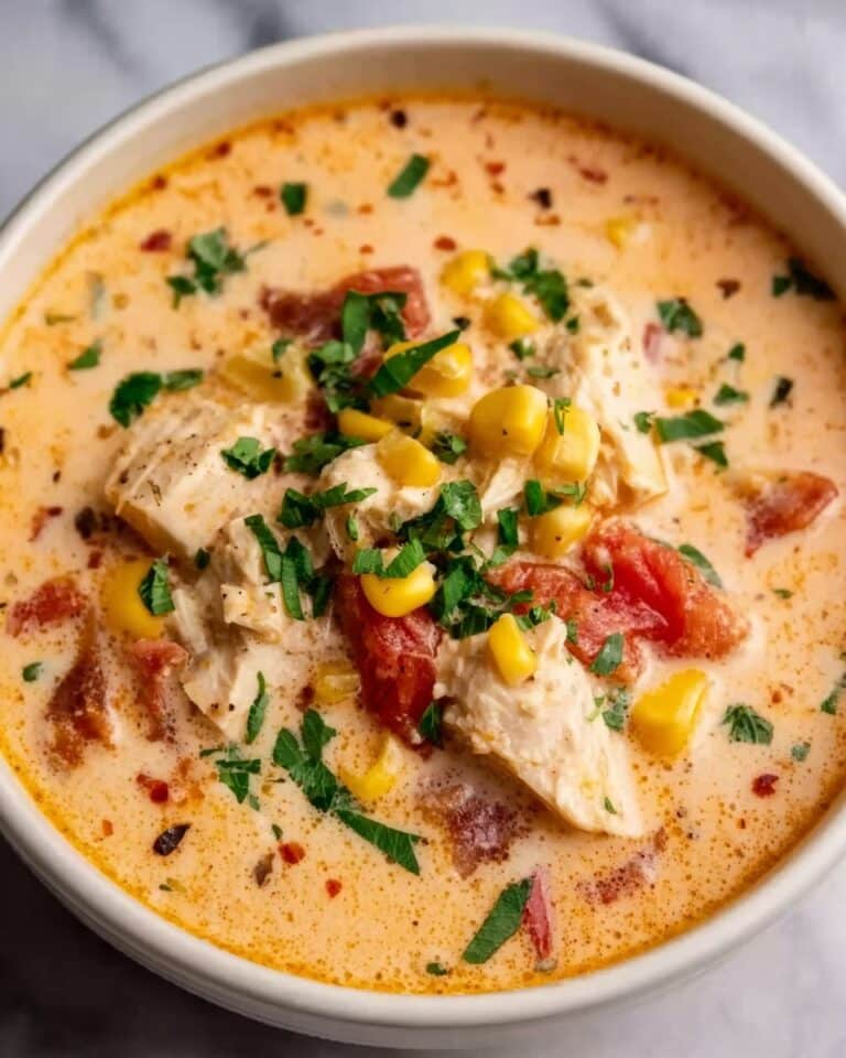 Creamy Southwest Chicken Soup Recipe