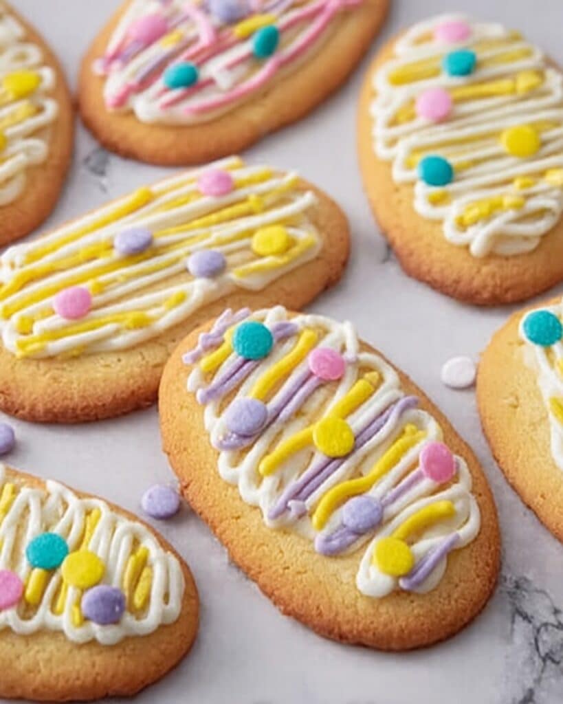 Pastel Candy-Centered Butter Cookies Recipe