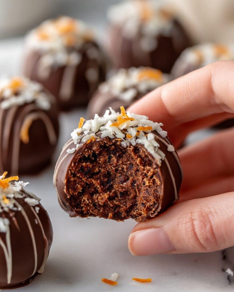 Easy Chocolate Orange Truffles Recipe