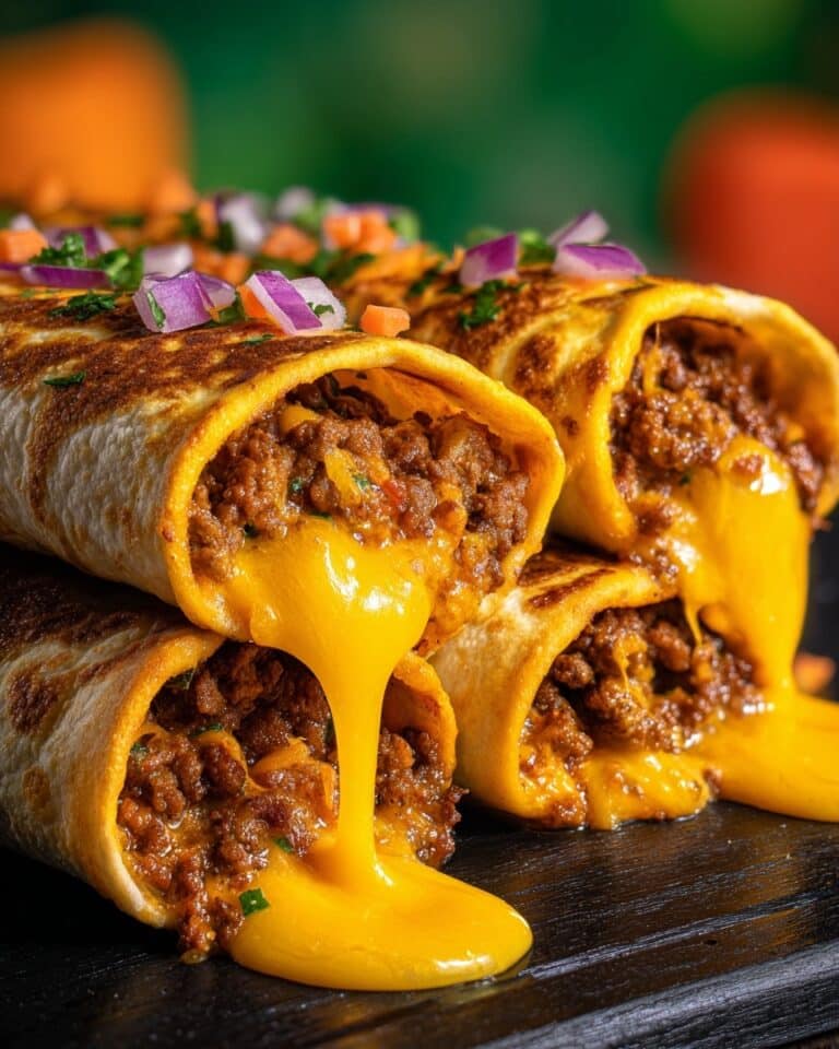 Nachos Cheese Beef Wrap Recipe