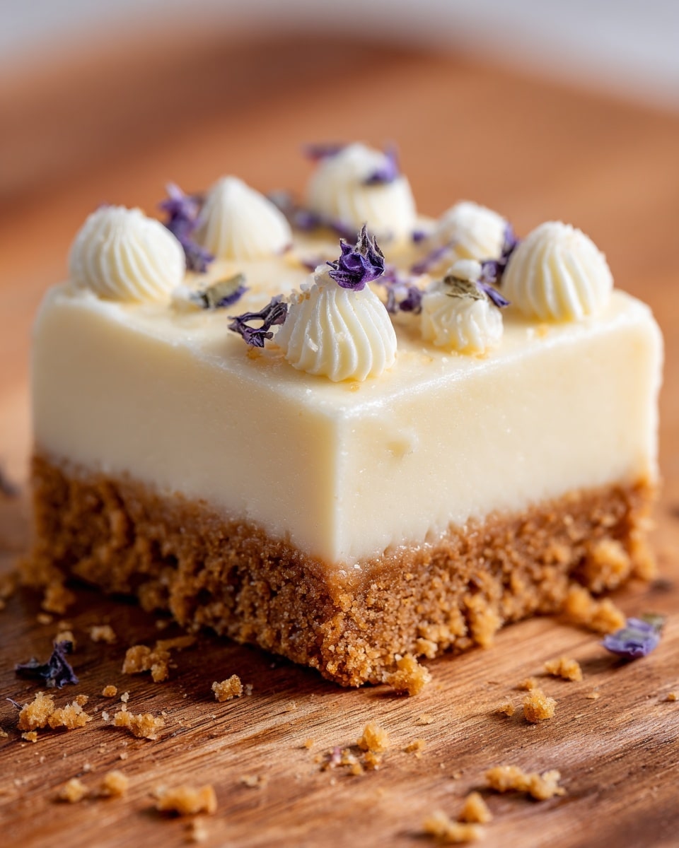 Vanilla Bean Cheesecake with a Vanilla Wafer Crust Recipe - Recipe Image