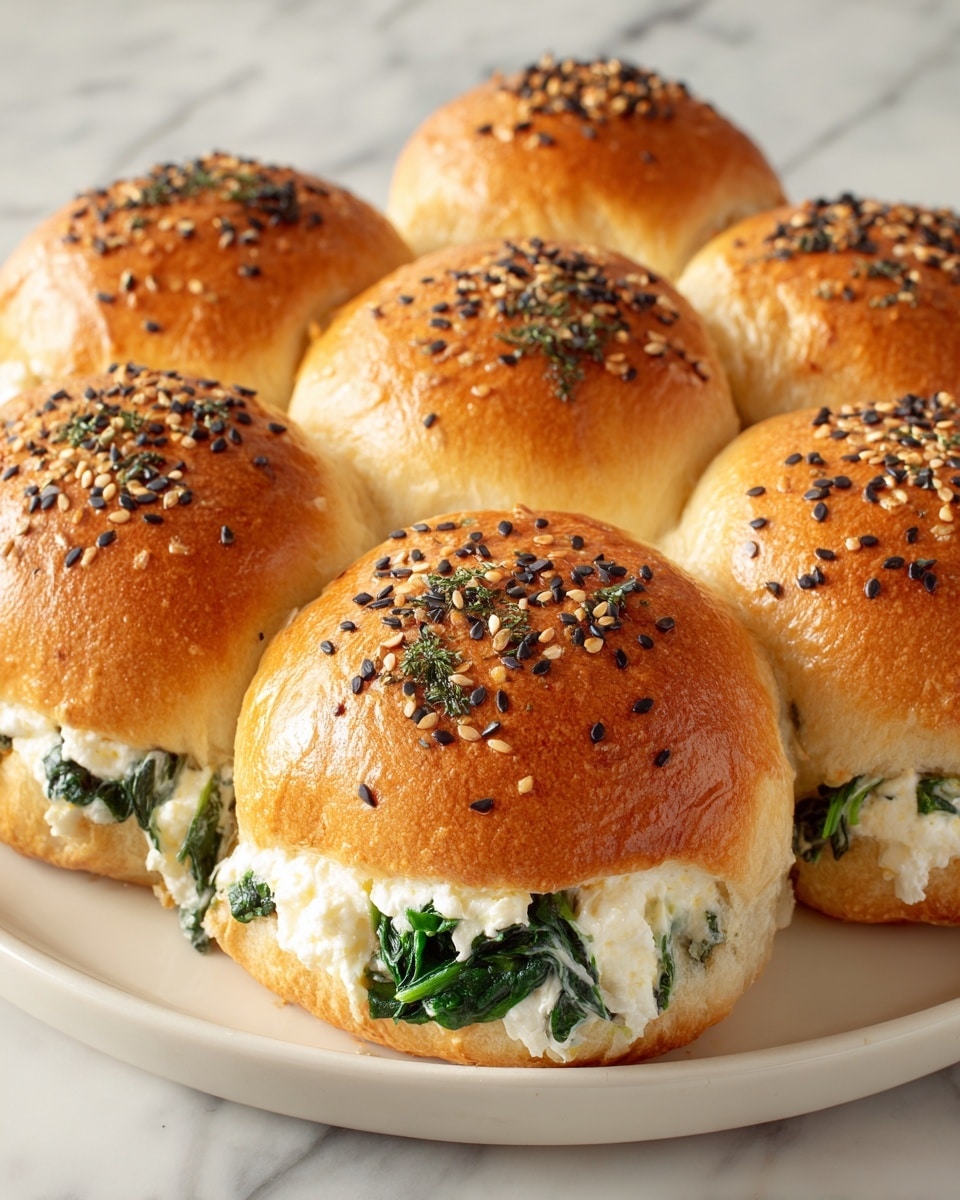 Spinach and Ricotta Rolls Recipe - Recipe Image
