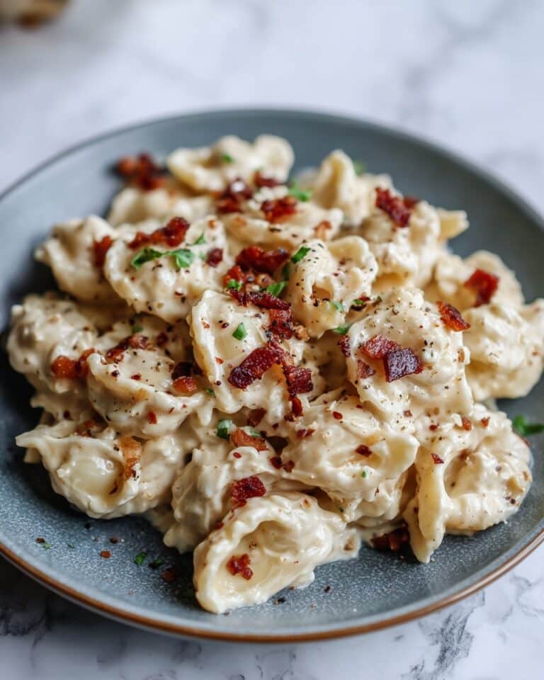 Creamy Garlic Chicken Penne Recipe