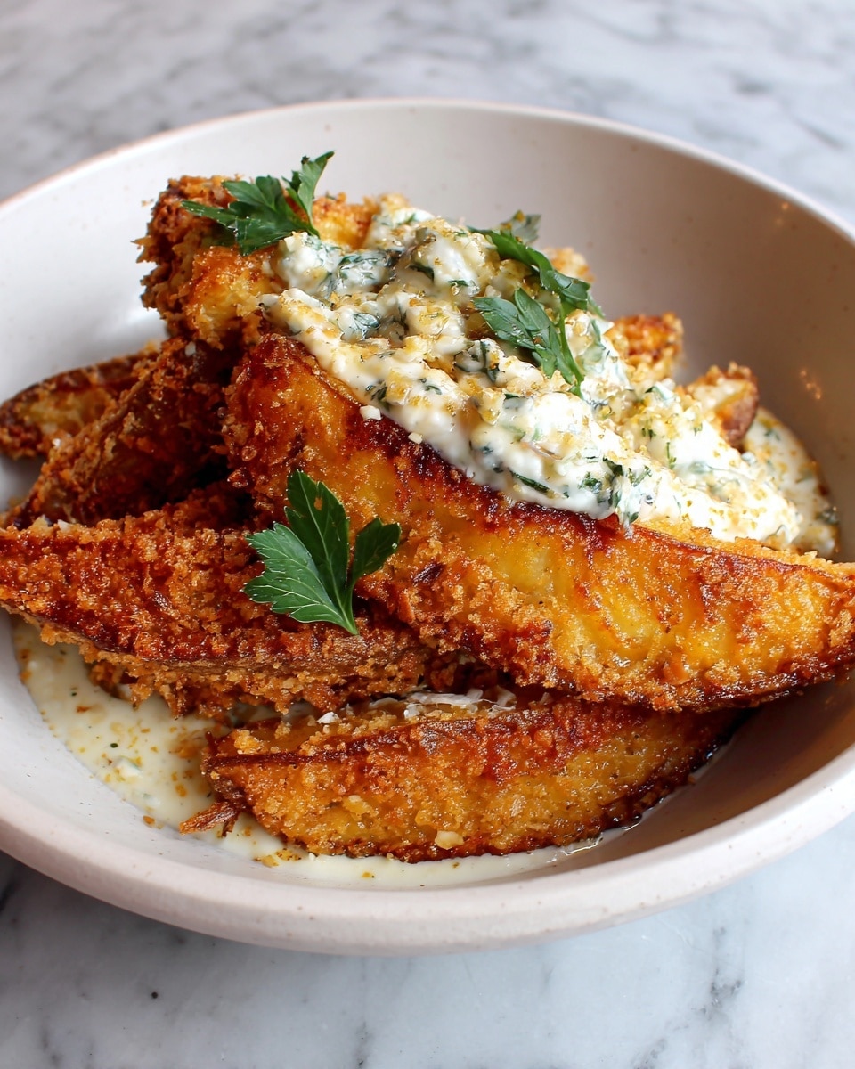 Fried Pickle and Ranch Dip: The Ultimate Appetizer Recipe - Recipe Image