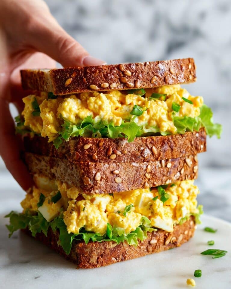 Creamy Egg Salad Sandwich Recipe