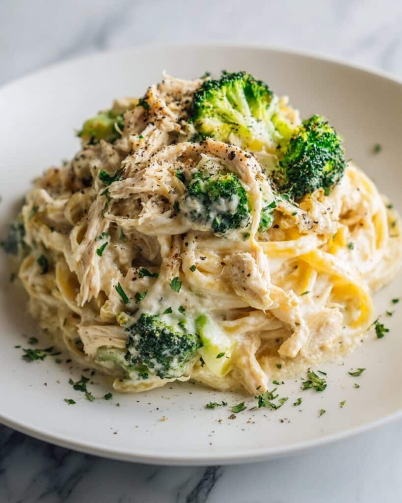 Easy Chicken Broccoli Alfredo for Busy Nights Recipe