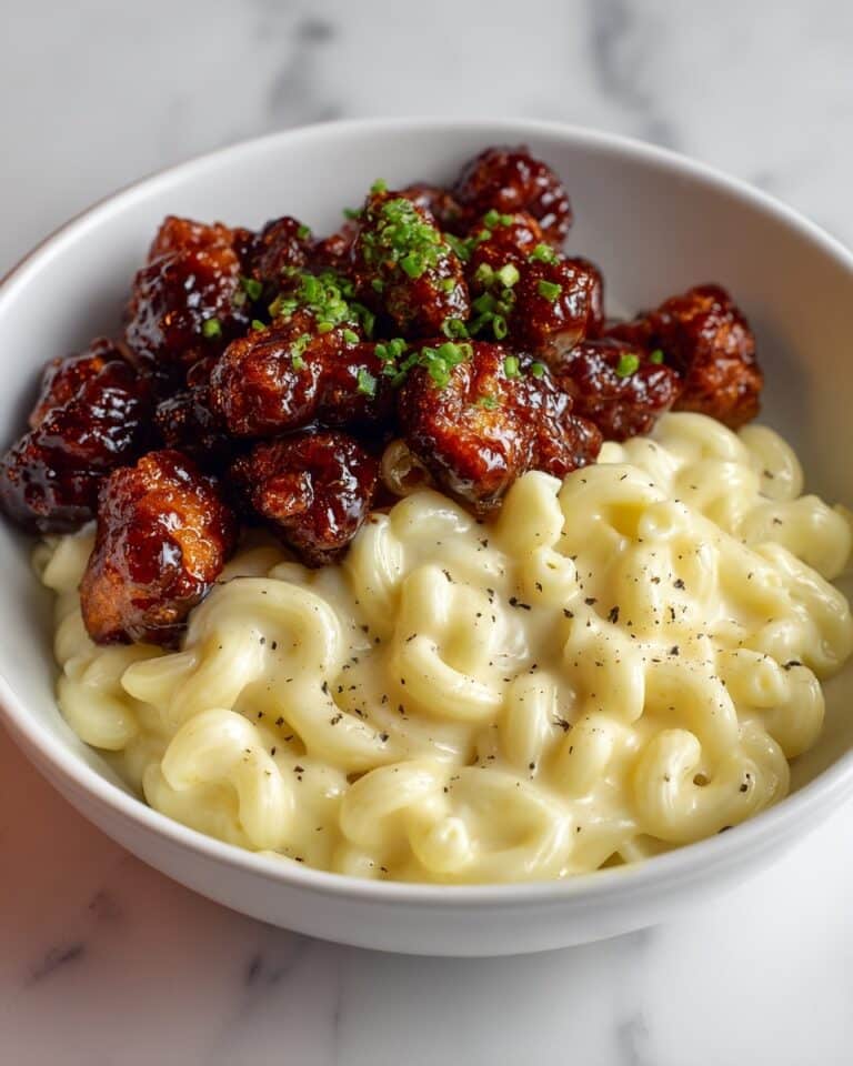 Garlic Butter Chicken Bites & Spicy Cajun Alfredo Twisted Pasta Recipe