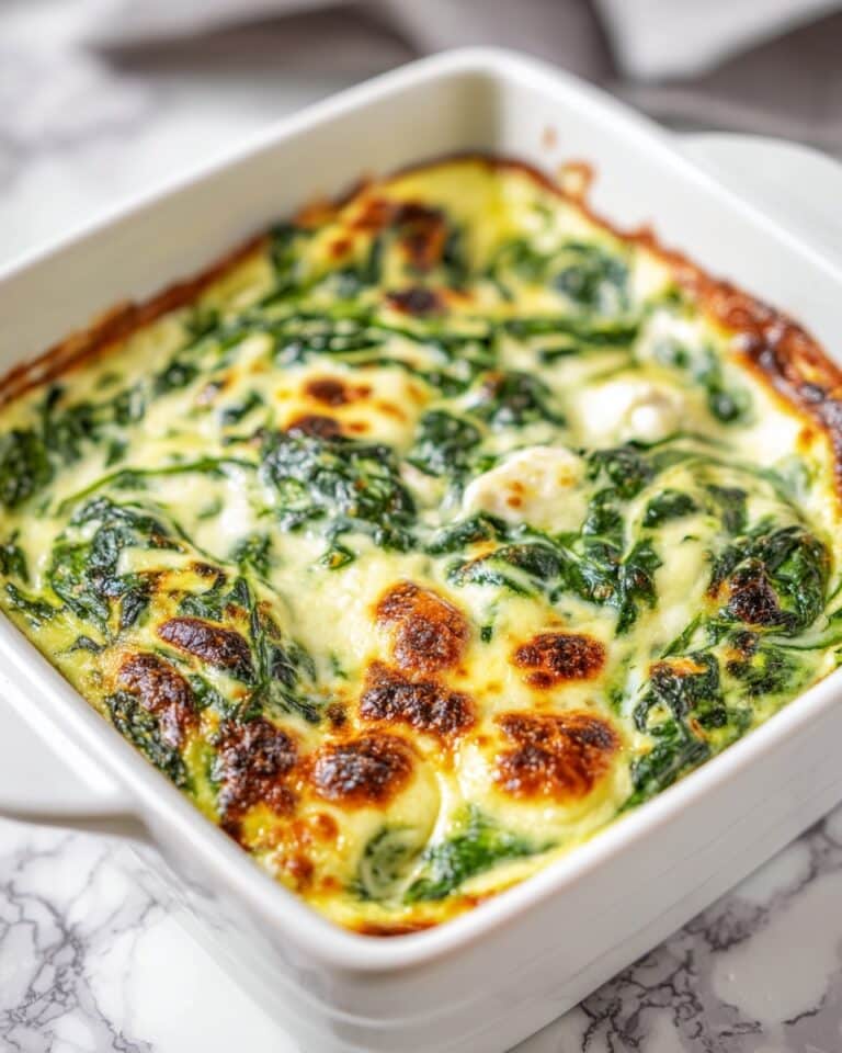 Creamy Chicken and Spinach Casserole Recipe