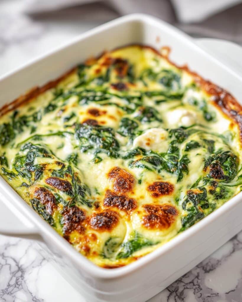 Creamy Chicken and Spinach Casserole Recipe