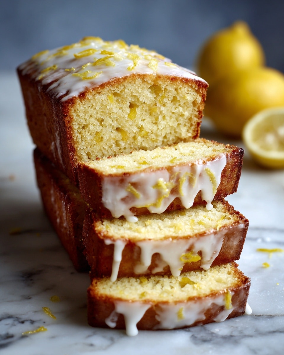 Keto Lemon Bread Recipe - Recipe Image