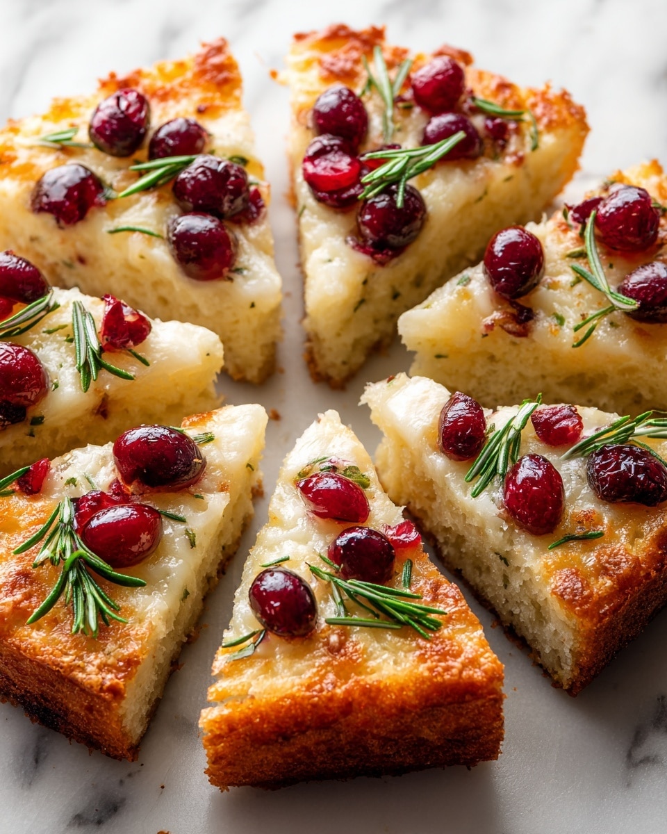 Pull-Apart Sourdough Brie and Cranberry Bread Recipe - Recipe Image
