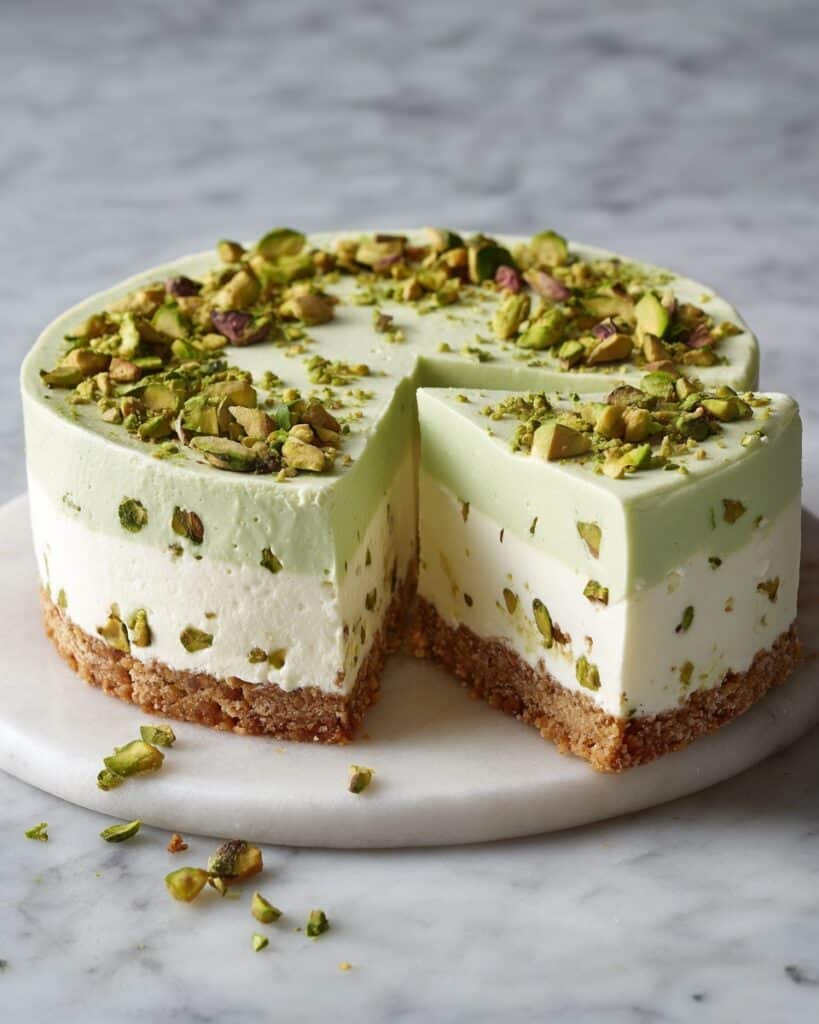 Tropical Pistachio Bliss Cake Recipe