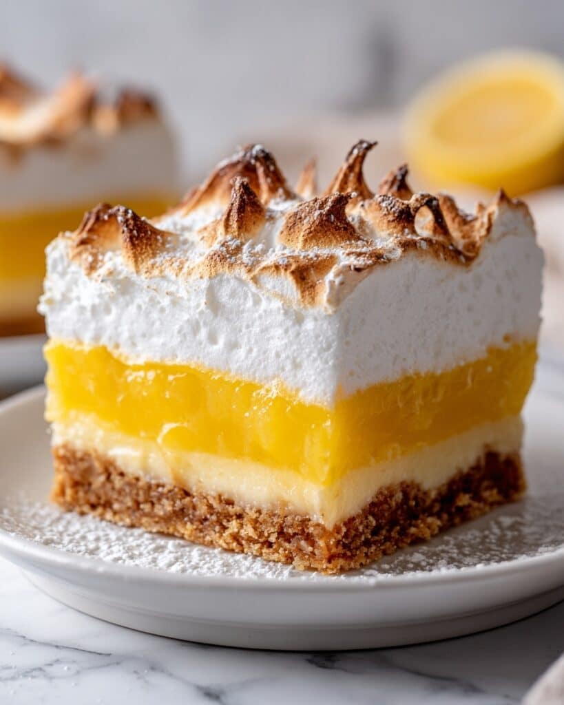 Zesty Lemon Meringue Pie Bars Recipe