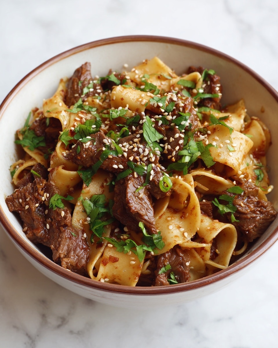 Cumin Lamb Noodles Recipe - Recipe Image