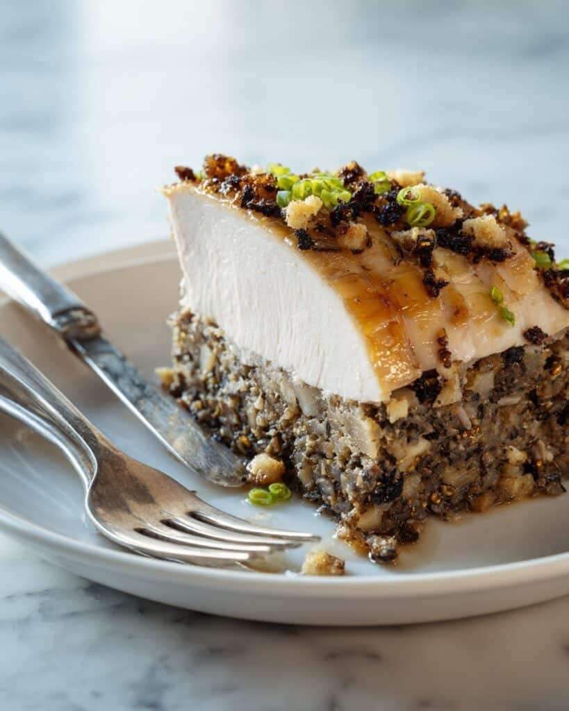 Sticky Rice Stuffed Chicken Breast Recipe