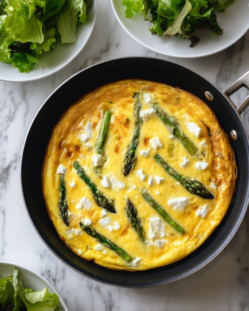 Asparagus-Mushroom Frittata Recipe