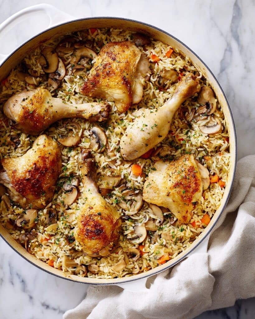 Easy Chicken and Rice Casserole Recipe