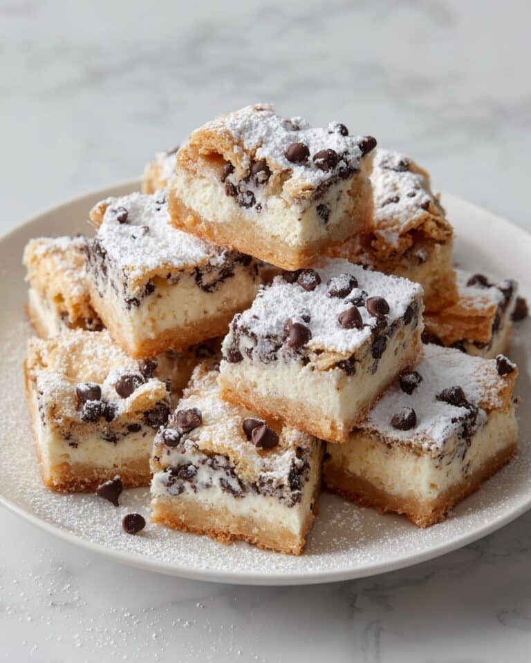 Cannoli Cheesecake Bars Recipe