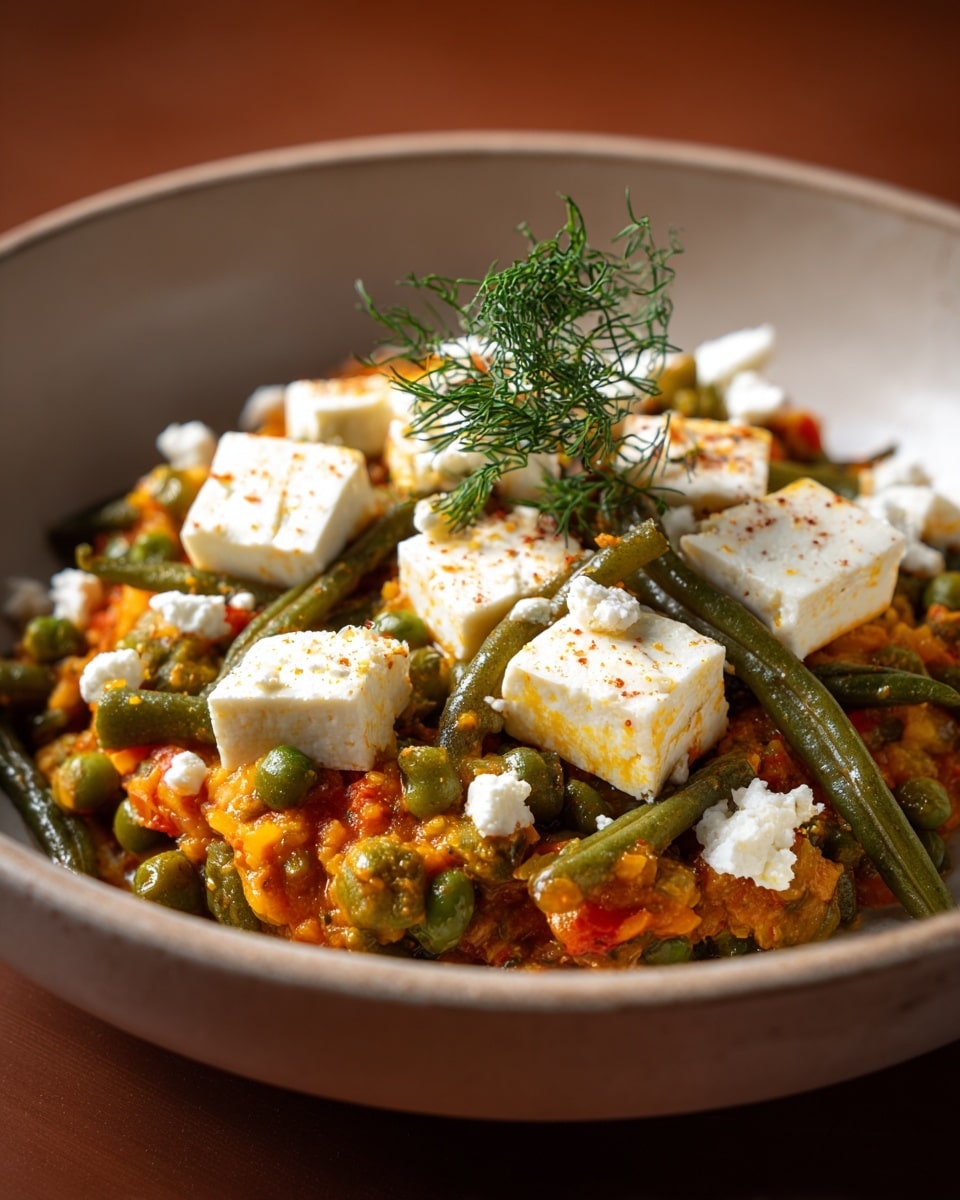 Fasolakia – Greek Green Beans Recipe - Recipe Image