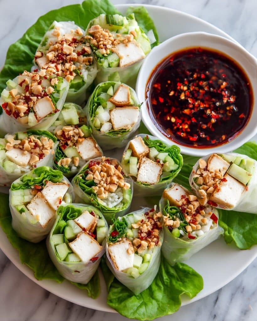 Lettuce Wrap Summer Rolls Recipe