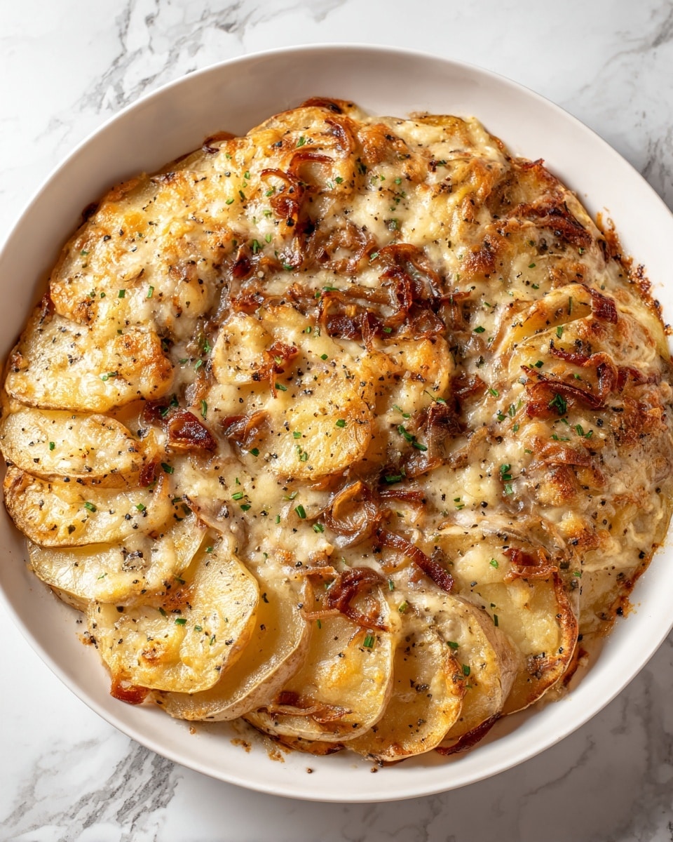 French Onion Potatoes Recipe - Recipe Image