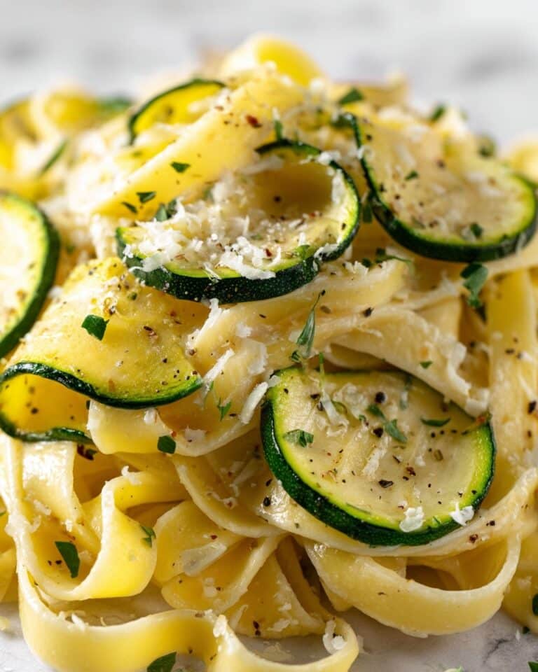 Creamy Courgette Pasta Recipe